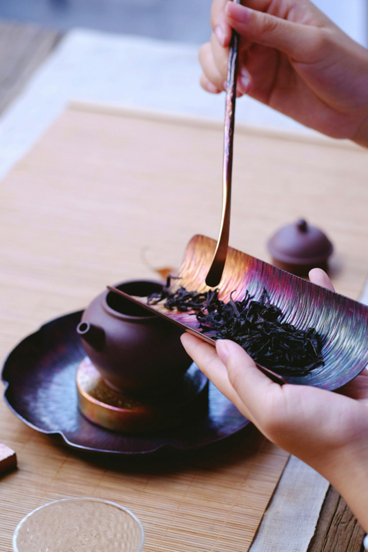 Tea pouring ceremony